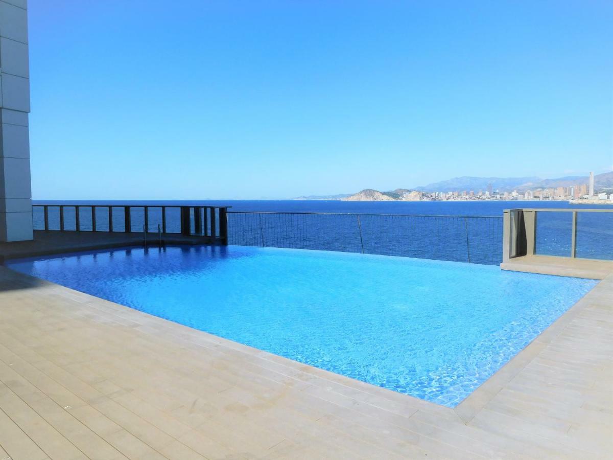 Gemelos 28 Blue Sea Deluxe Lägenhet Benidorm Exteriör bild